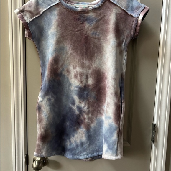 Hippie Rose Dresses & Skirts - Hippie Rose Tie-Dye Short Sleeve Dress